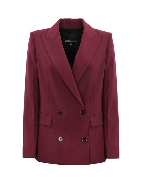 Blazer doppiopetto in crepe Patrizia Pepe | 8S0504 A6F5M511